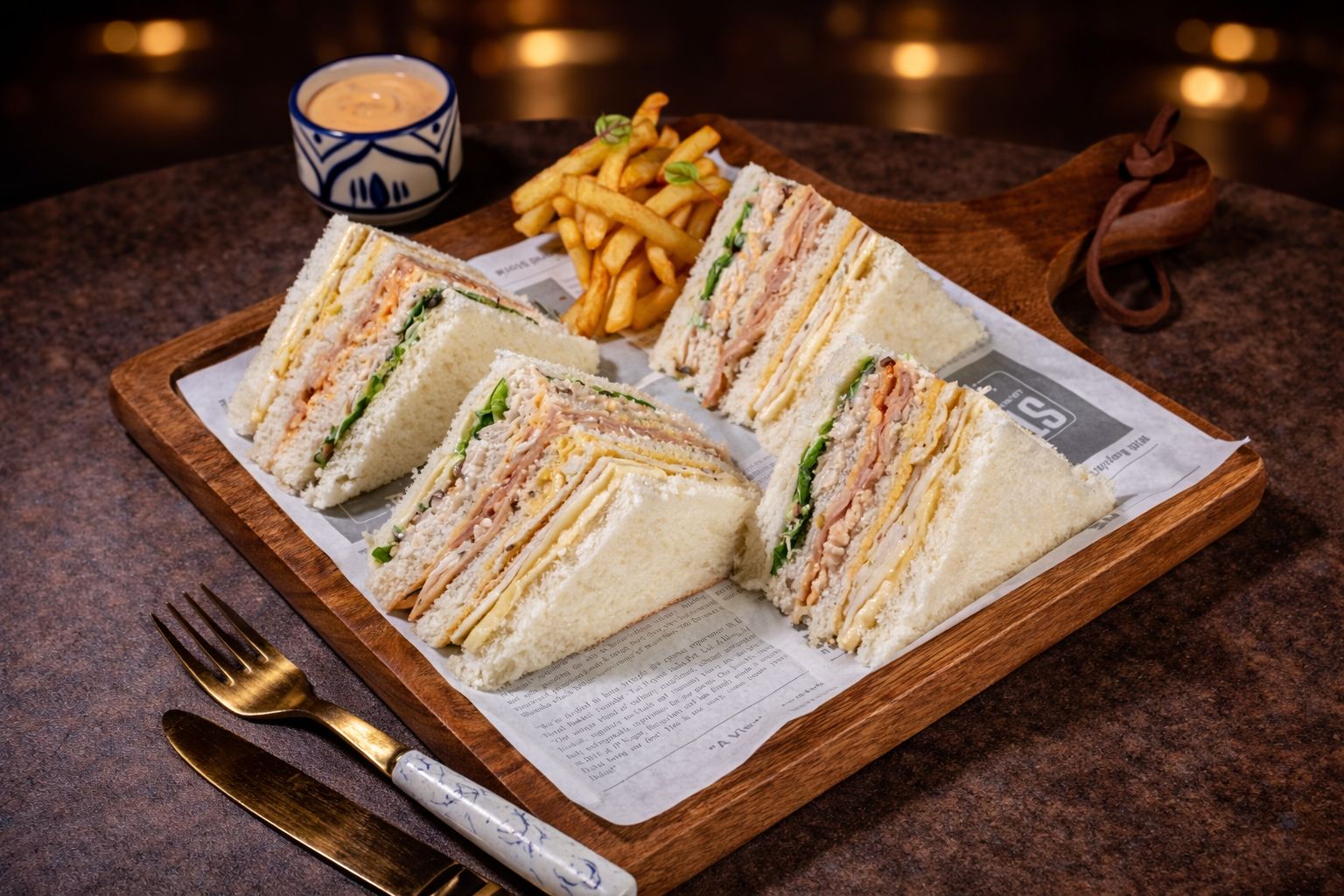 Club Sandwich Parisian