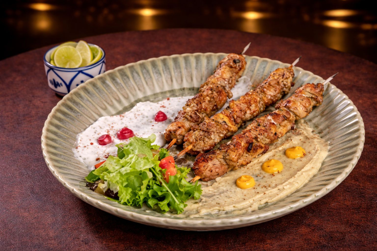 Grilled Chicken Skewers