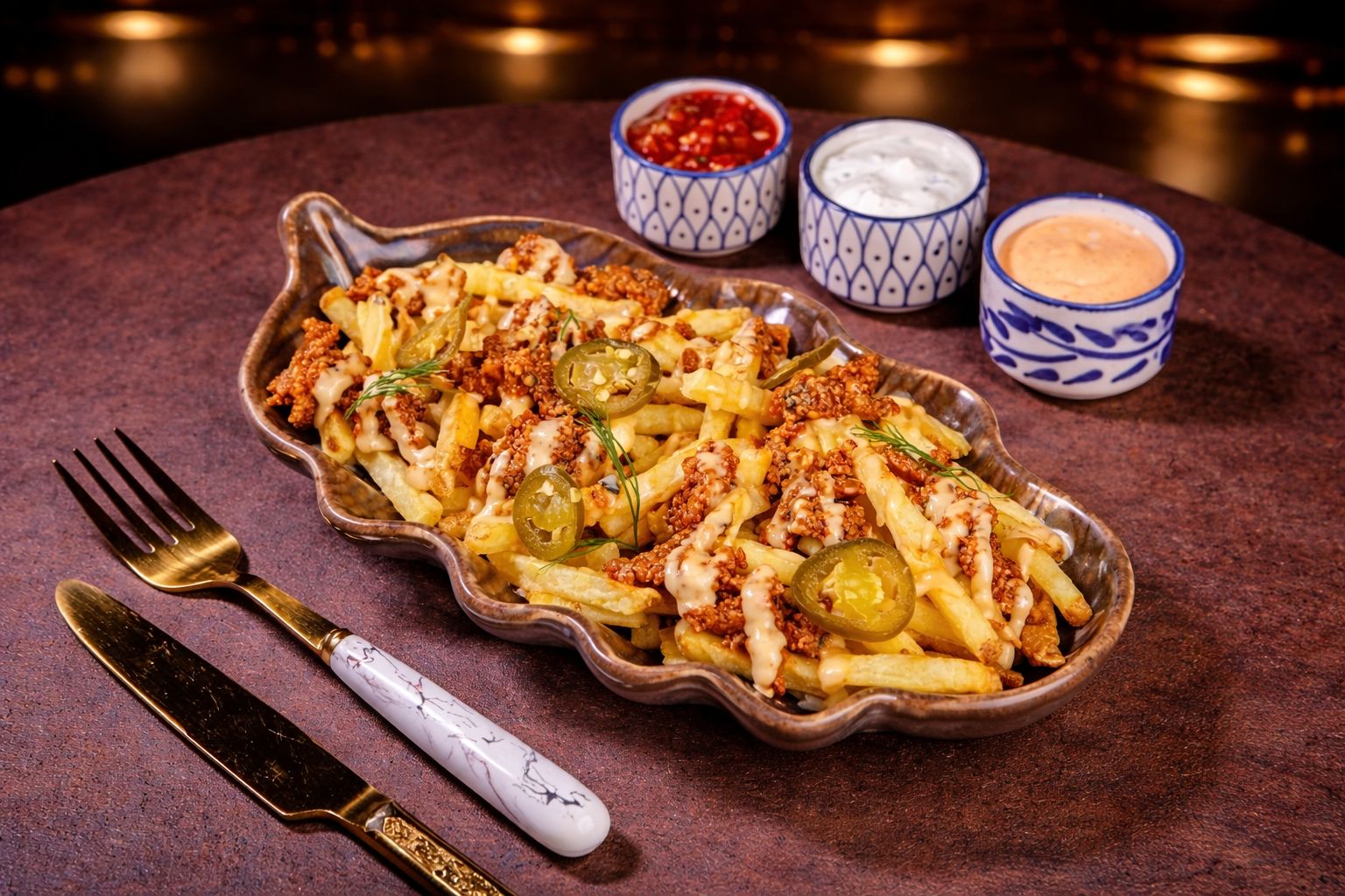 Meaty Loaded Fries