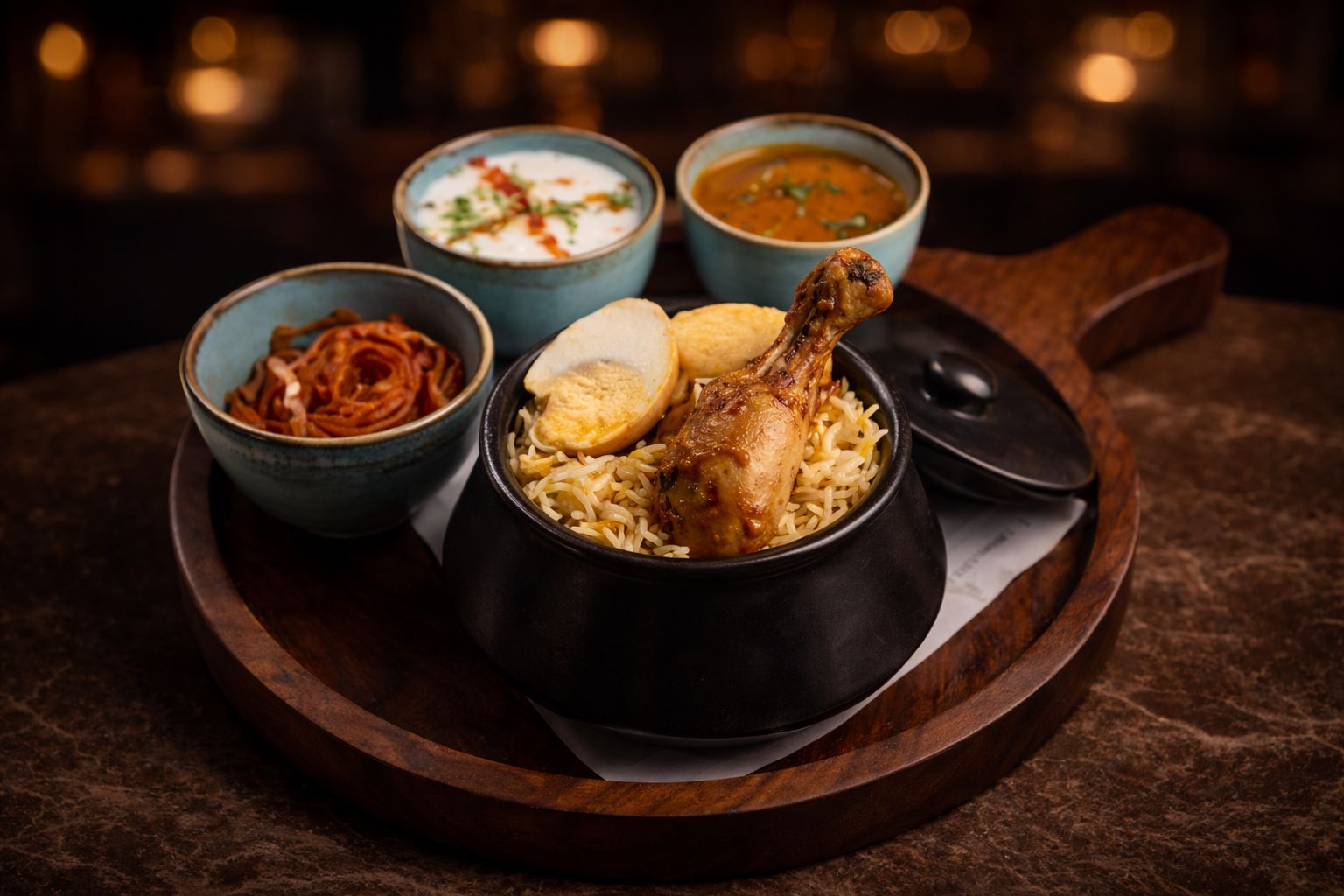Hyderabadi Chicken Biryani