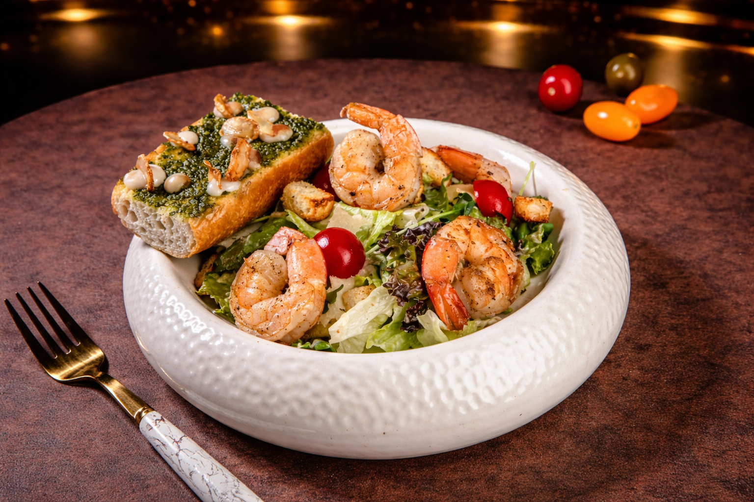 Caesar Shrimp Salad