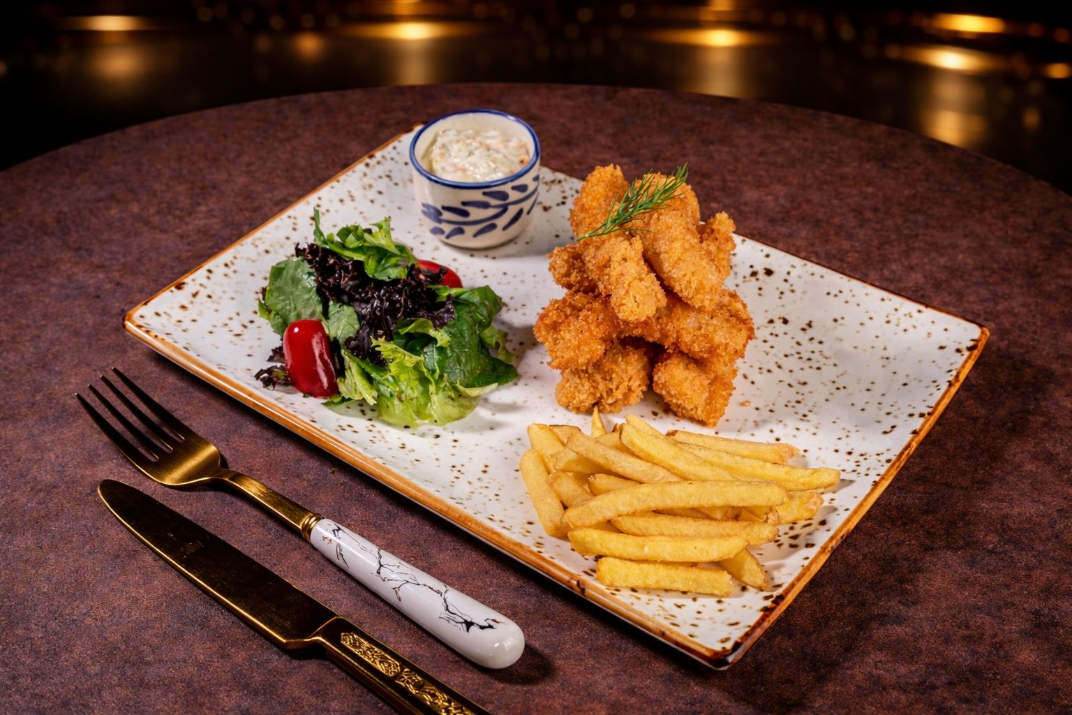 Crispy Fried Fish Fingers