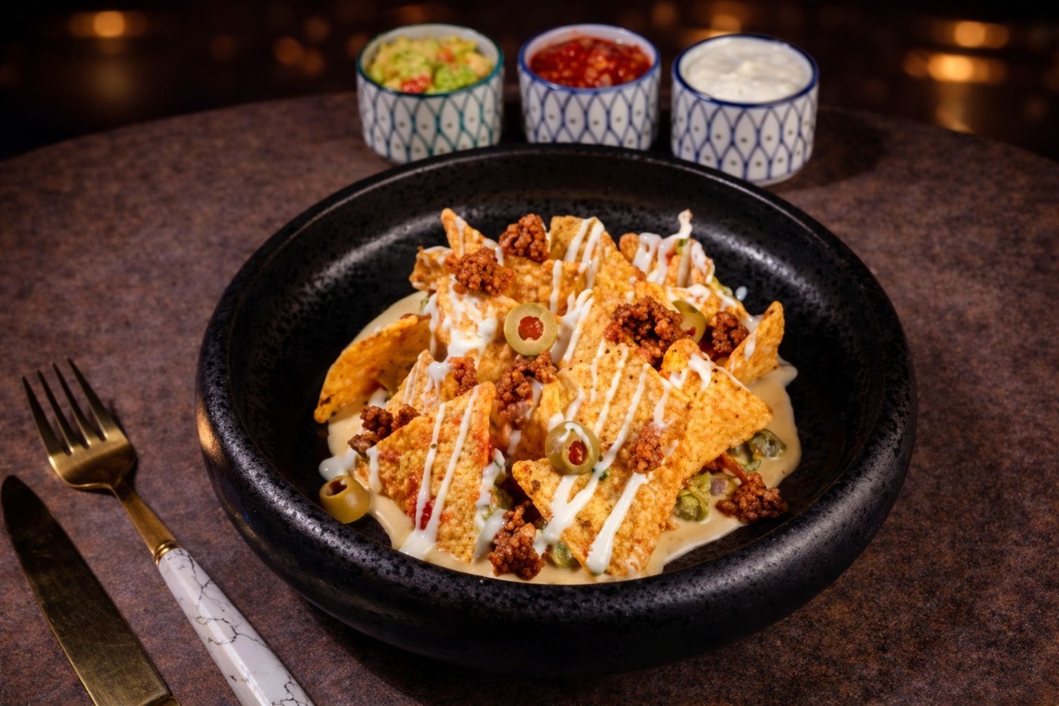 Meaty Loaded Tortilla Chips