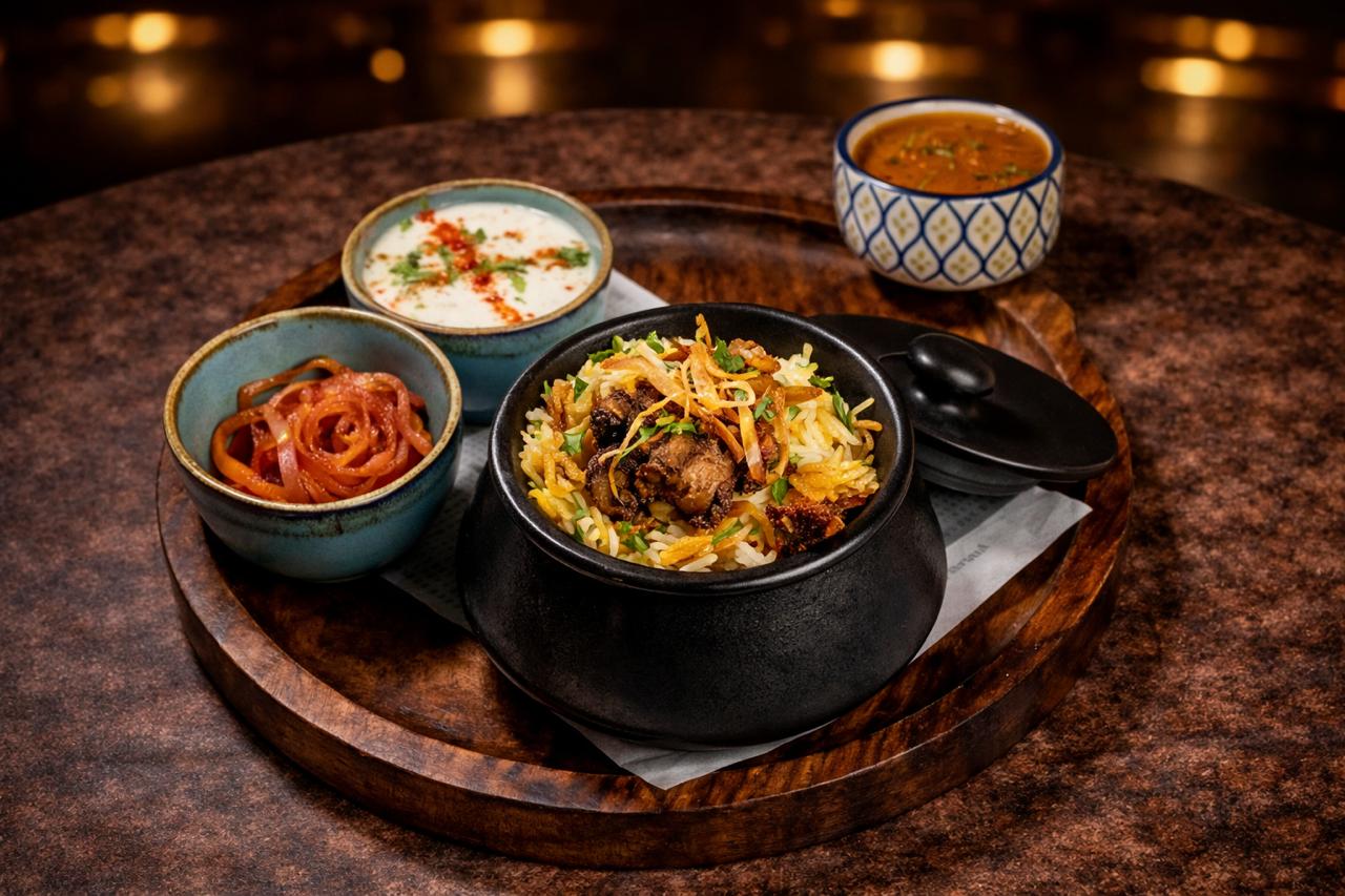 Mutton Dum Biryani