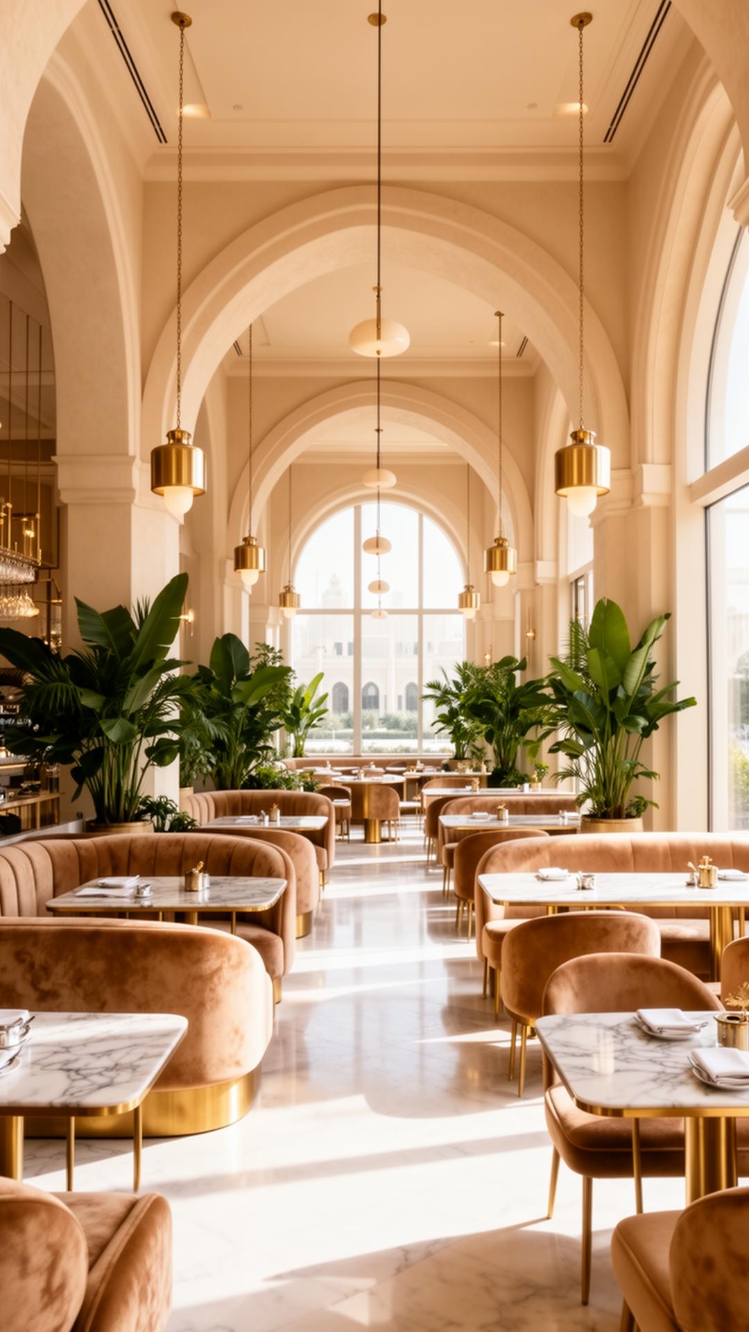 Interior of Al Manzil Café & Lounge