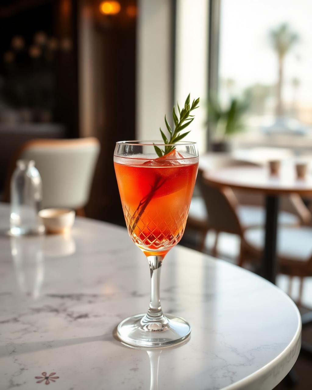 Signature drinks and mocktails